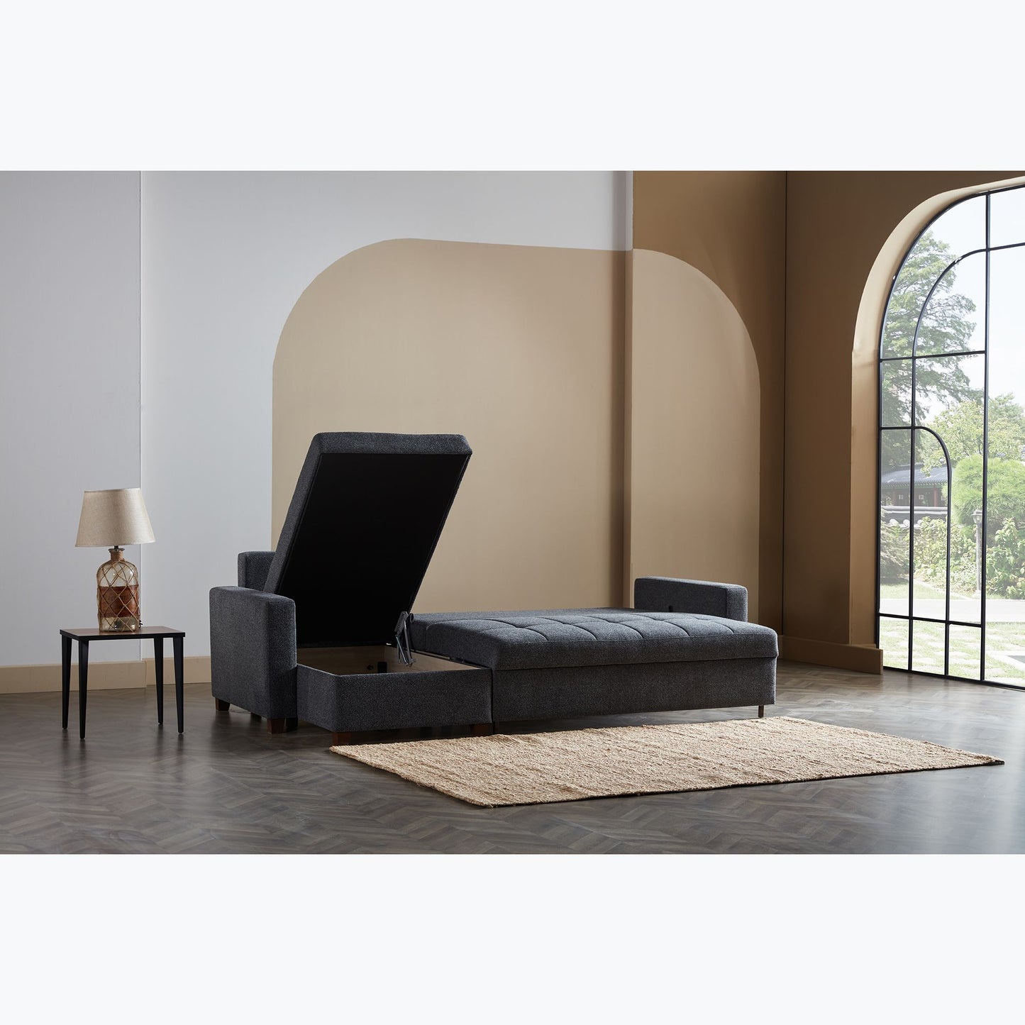 Mocca Sectional Sleeper