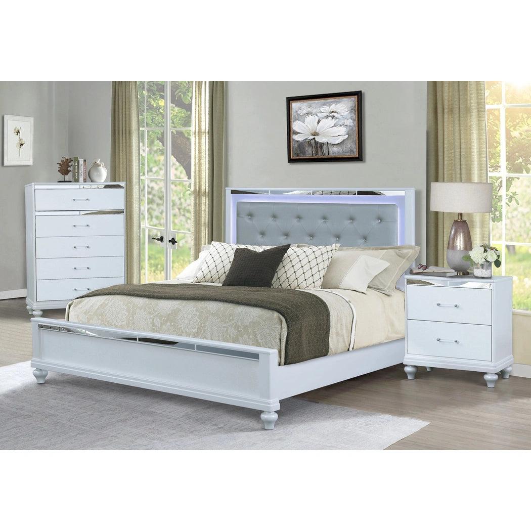 White LED Light Bed