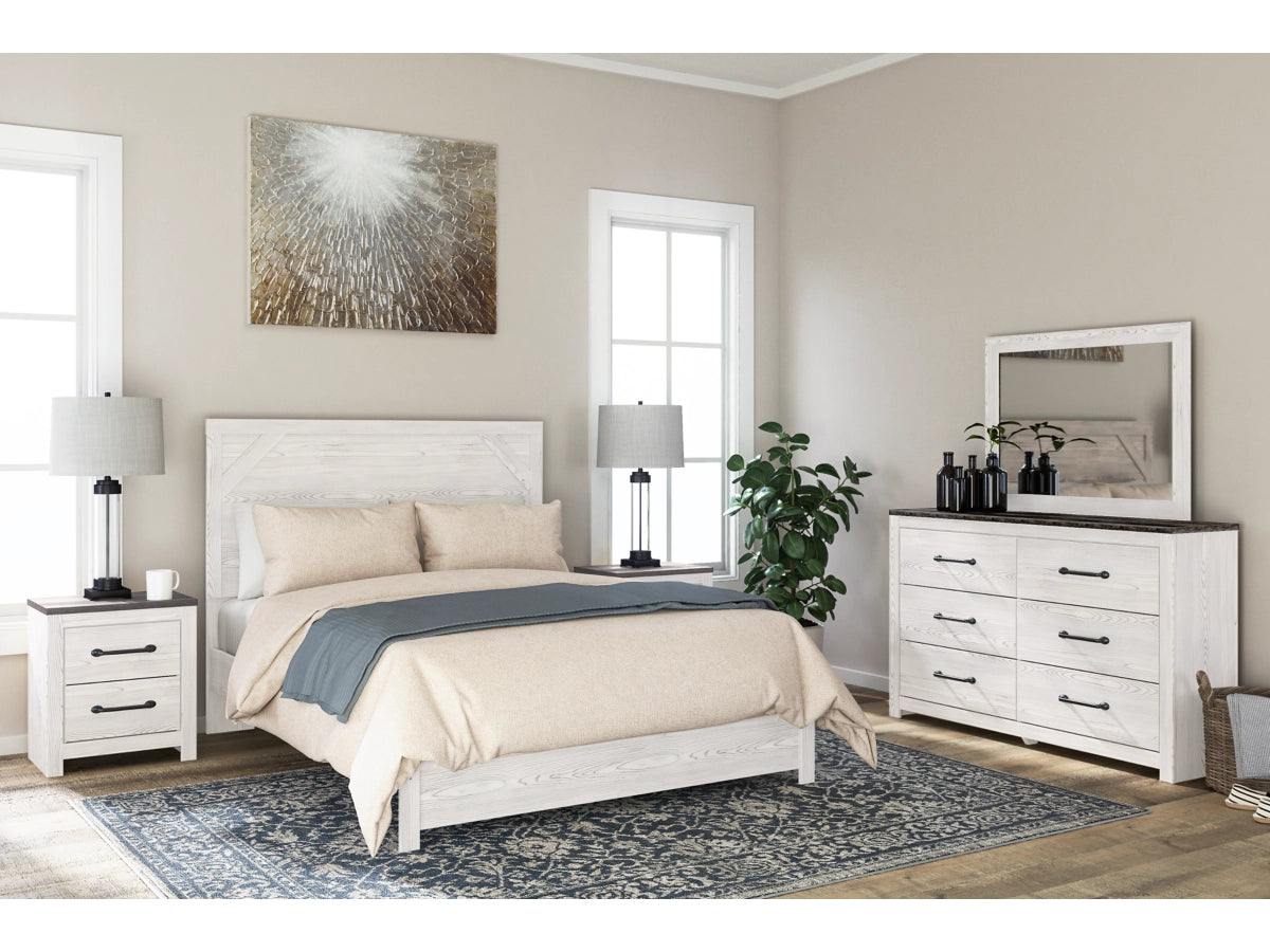White Wash Super Nightstand