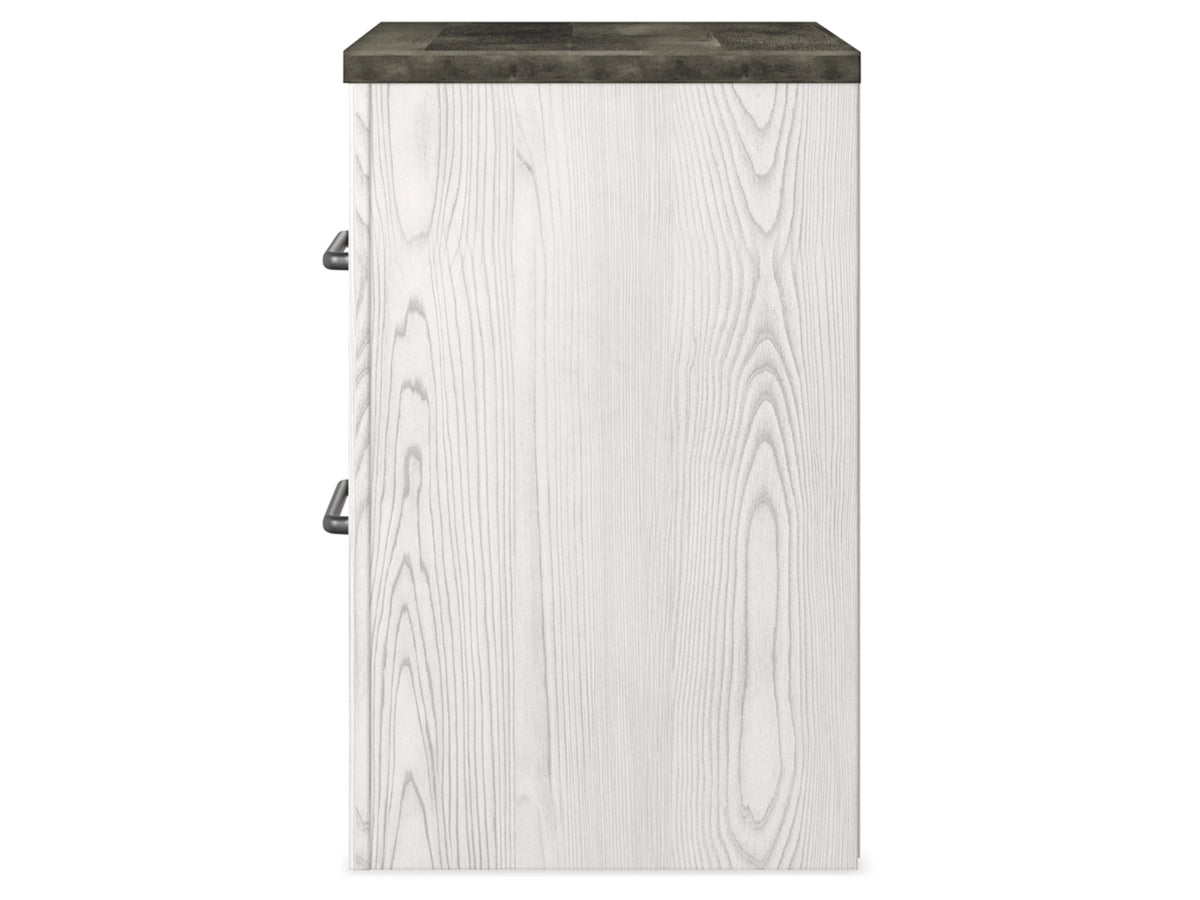 White Wash Super Nightstand