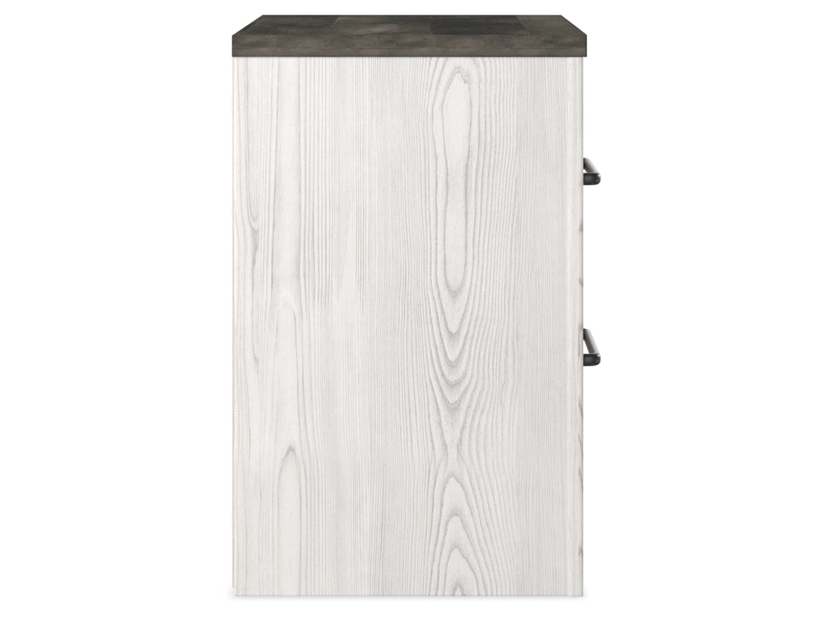 White Wash Super Nightstand