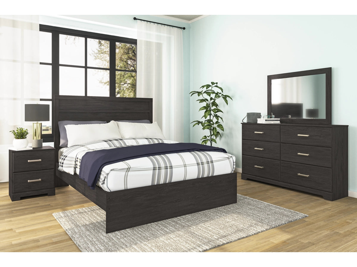 Charcoal Super Nightstand