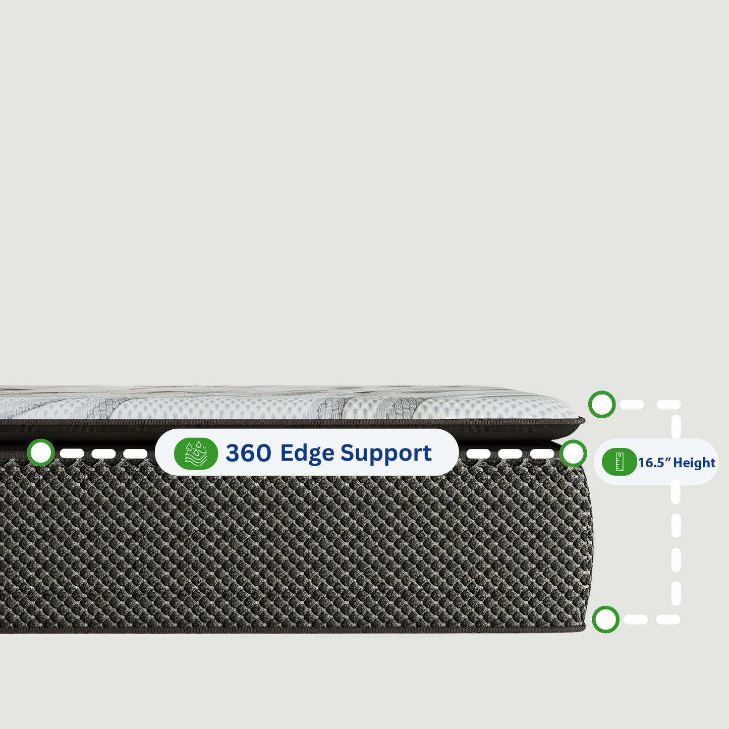 Lumina Jumbo Pillowtop Mattress - Sealy Luxury Select®