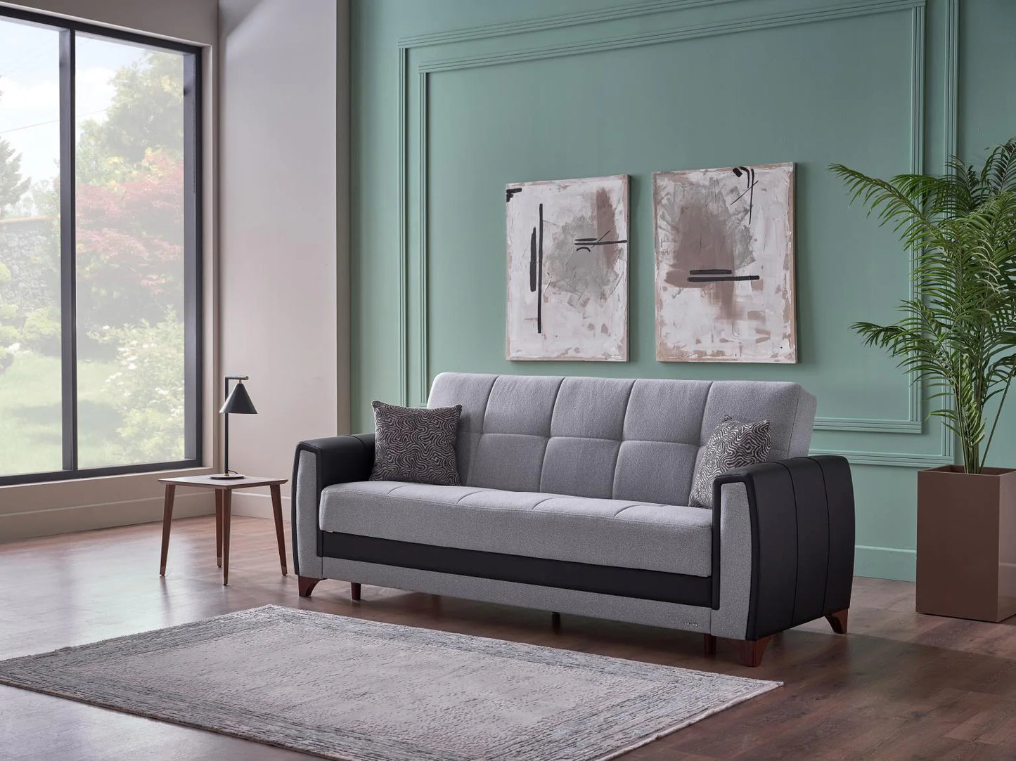 Dublin Light Gray Sofa Sleeper