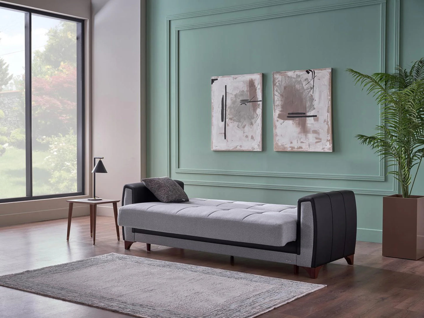 Dublin Light Gray Sofa Sleeper