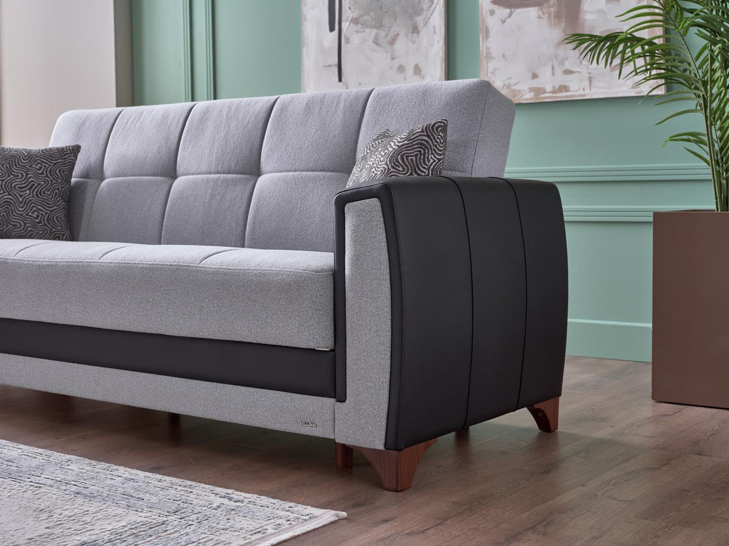 Dublin Light Gray Sofa Sleeper
