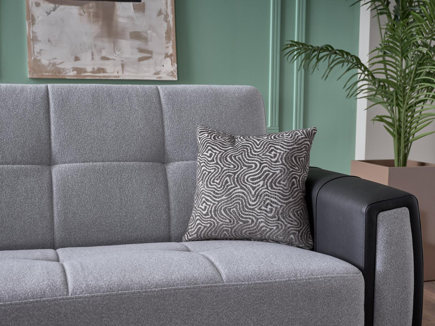 Dublin Light Gray Sofa Sleeper