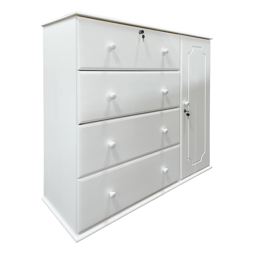 Hardwood Combo Dresser