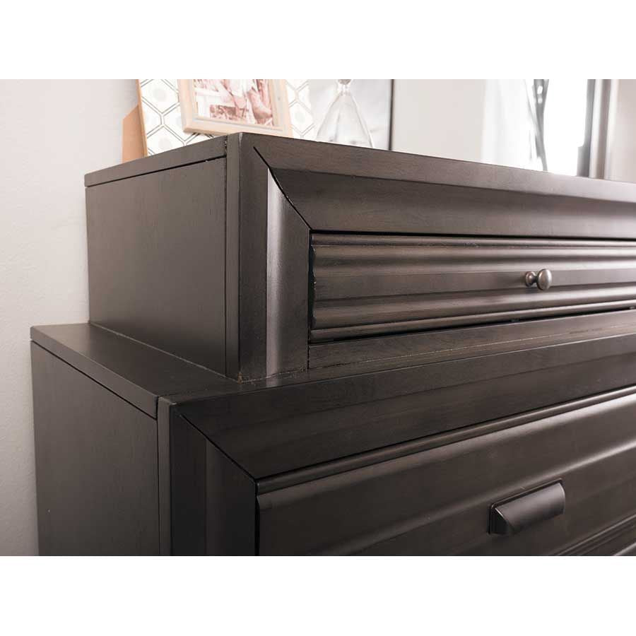 Bookcase W/Draws Bedroom Set