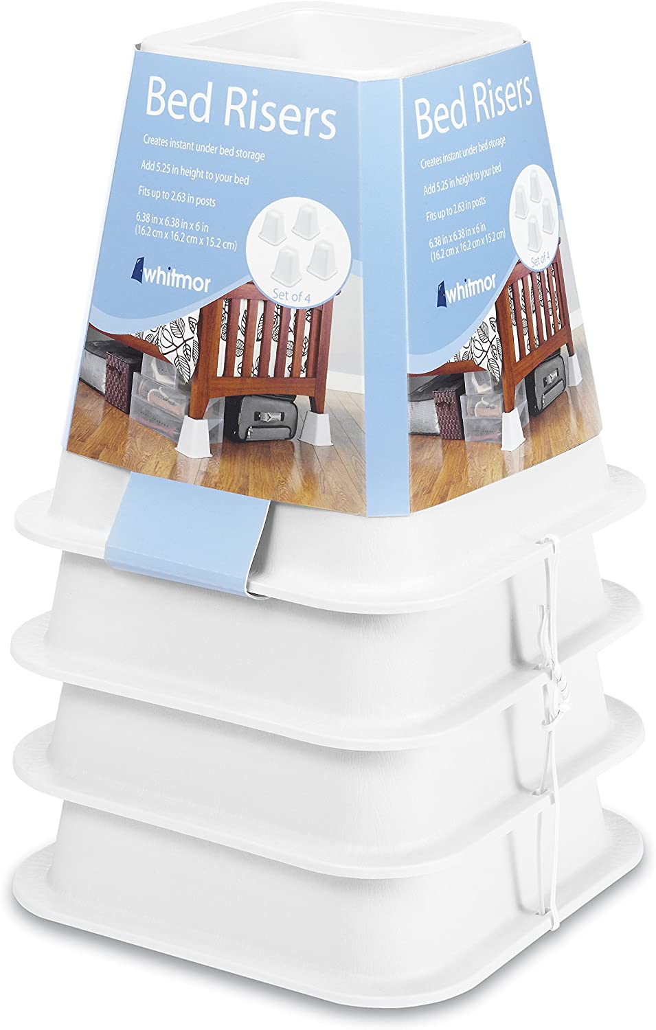 Bed Risers - Multiple colors available