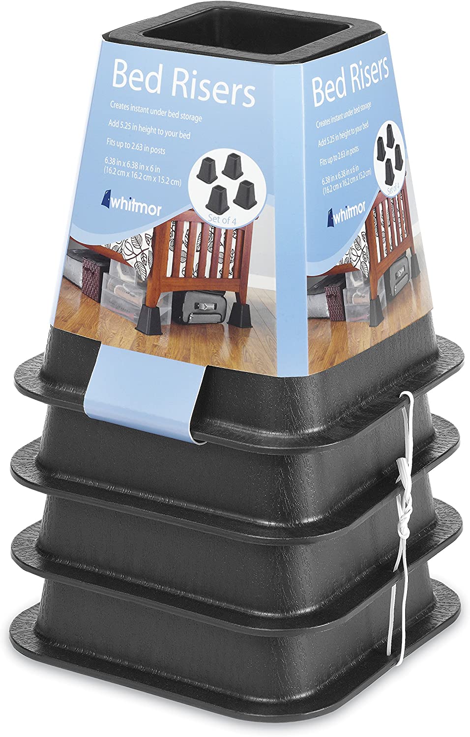 Bed Risers - Multiple colors available