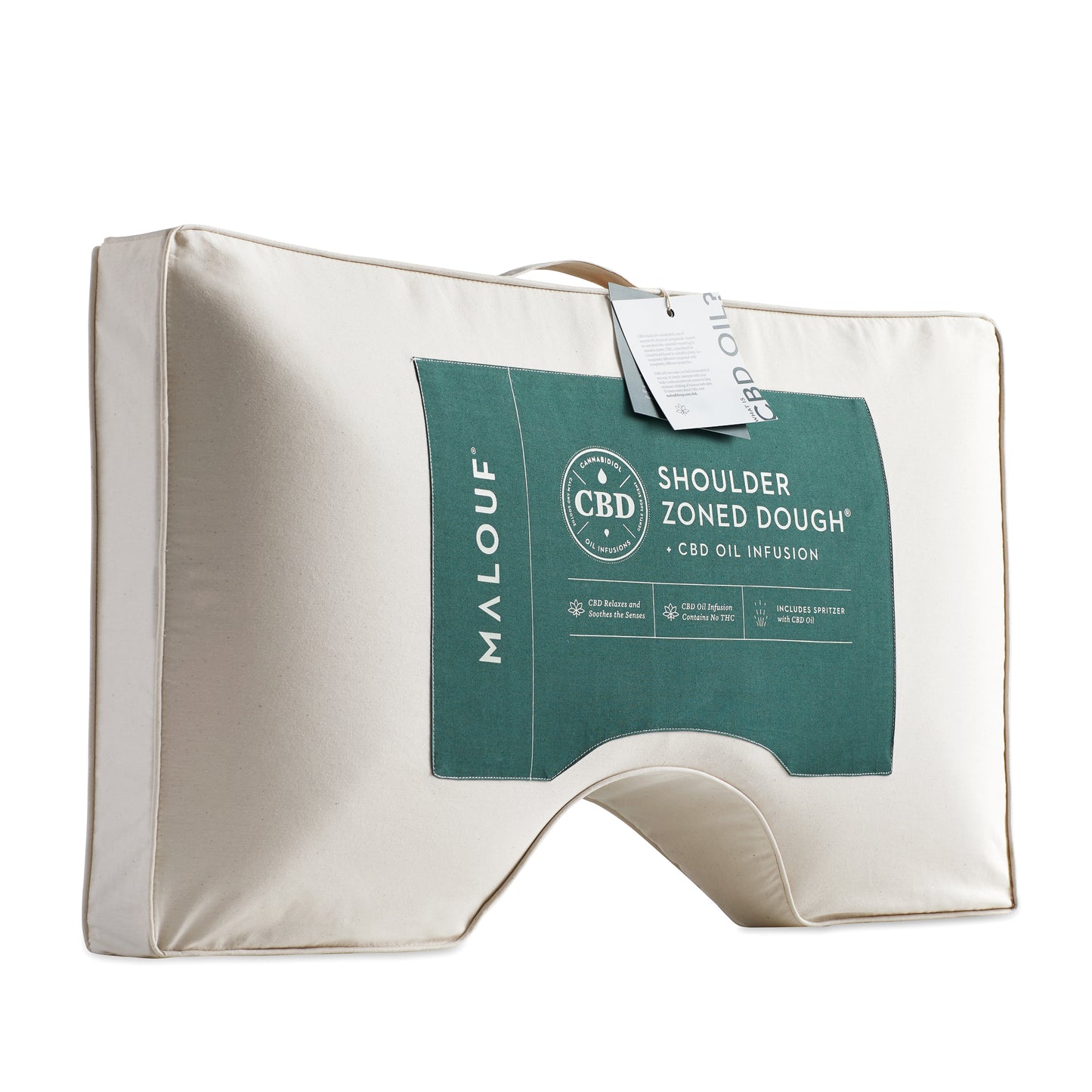 SHOULDER ZONED DOUGH™ + CBD OIL Pillow