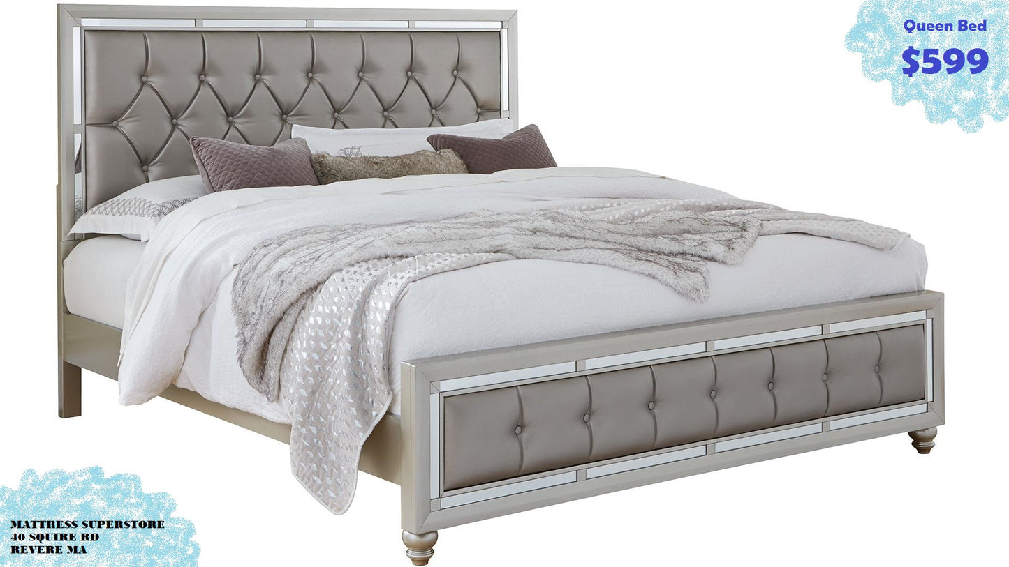 Riley Glam Bed