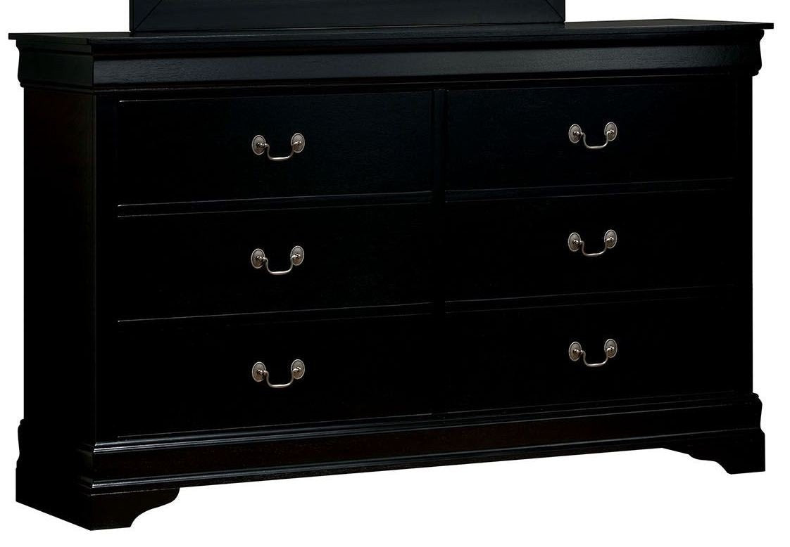 Louie Black Bedroom Set