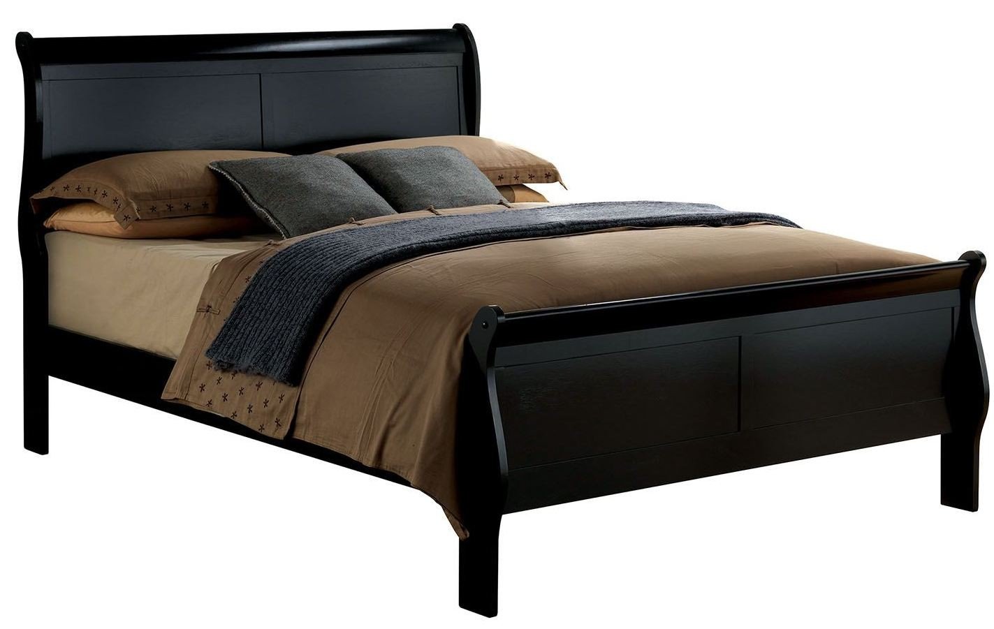 Louie Black Bedroom Set