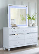 White Up Light Dresser