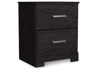 Charcoal Super Nightstand