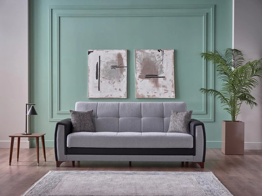Dublin Light Gray Sofa Sleeper