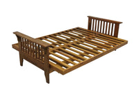 Boston Oak Wood Futon
