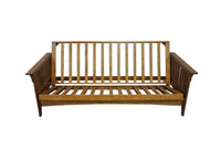 Boston Oak Wood Futon