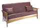 Boston Oak Wood Futon