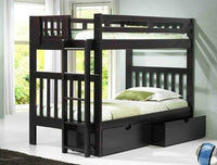 Naples Bunk Bed Espresso